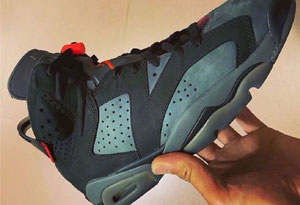 AJ6全新大巴黎联名版本谍照曝光 AJ6 PSG发售信息