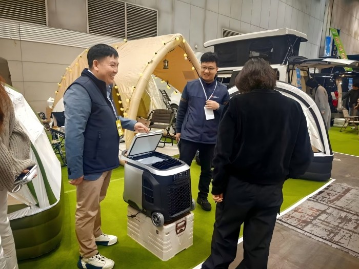 培尔户外亮相2026韩国户外露营展，创新产品引爆现场人气